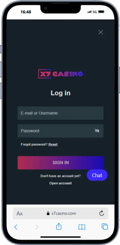 mobile app
